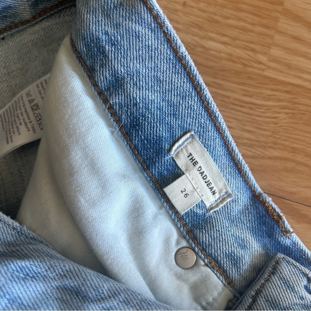 Madewell Button Fly Distressed The Dad Jean Women’s 26 - Picture 4 of 10